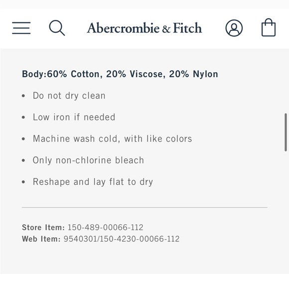 ABERCROMBIE Zip-Up Collared Cardigan - Picture 6 of 6